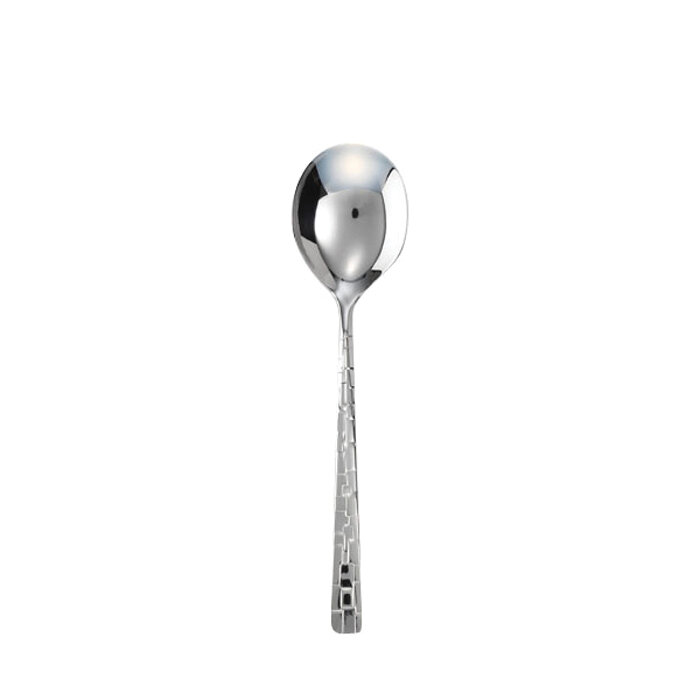 Sambonet skin bouillon spoon 7 inch - 18/10 stainless steel, MPN: 52535-02, 790955900271