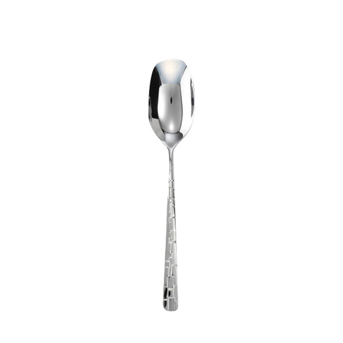 Sambonet skin dessert spoon 7 1/4 inch - 18/10 stainless steel