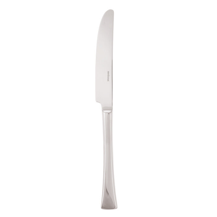 Sambonet triennale table knife solid handle 9 1/4 inch - 18/10 stainless steel