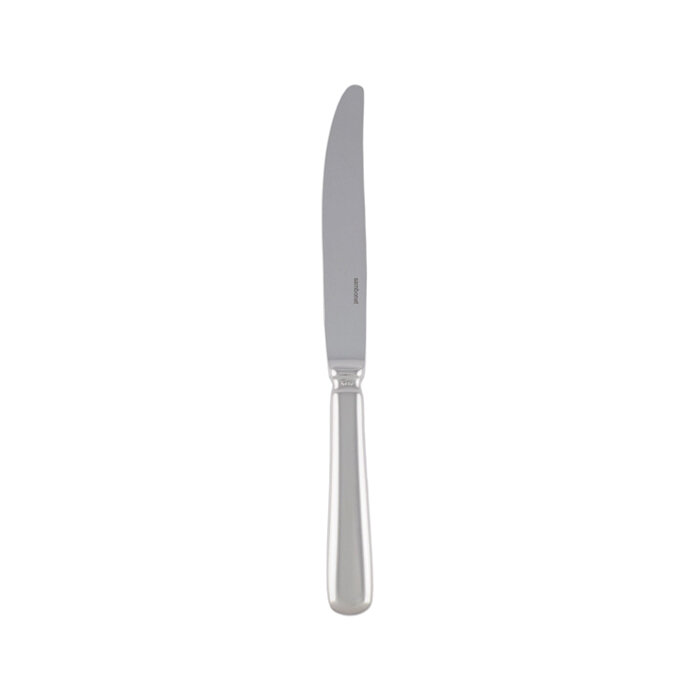 Sambonet baguette table knife solid handle 9 3/4 inch - silverplated on 18/10 stainless steel, MPN:…