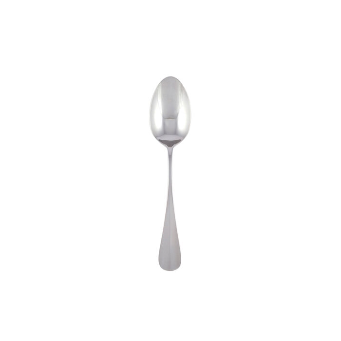 Sambonet baguette dessert spoon 7 1/8 inch - silverplated on 18/10 stainless steel