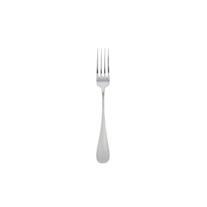Sambonet baguette dessert fork 6 7/8 inch - silverplated on 18/10 stainless steel