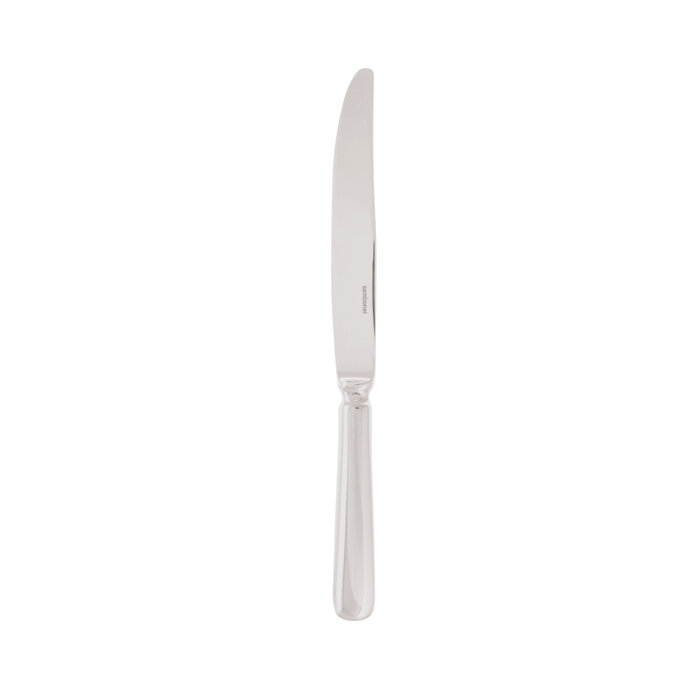 Sambonet baguette dessert knife hollow handle 8 3/4 inch - silverplated on 18/10 stainless steel