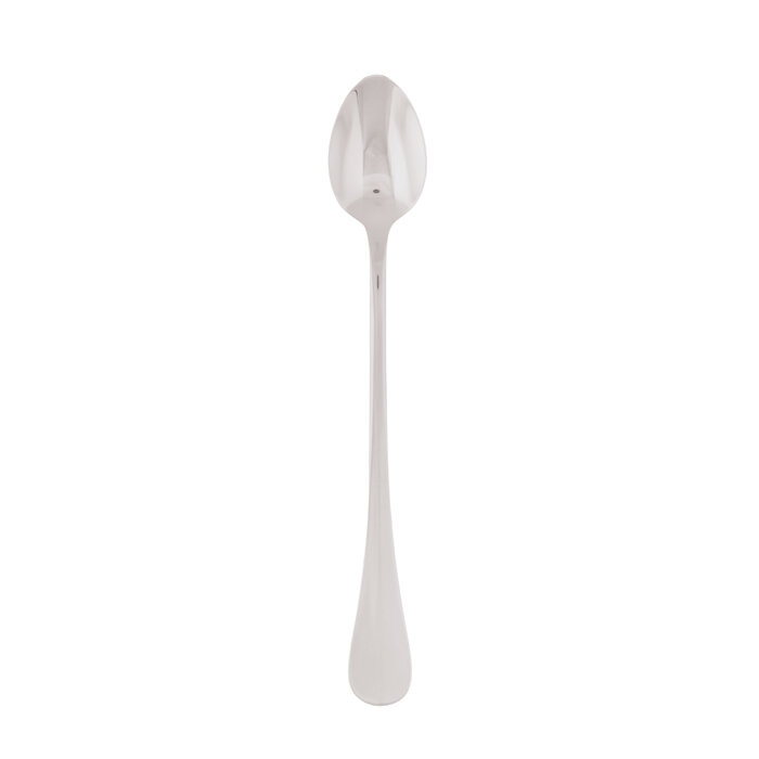 Sambonet baguette iced tea spoon 7 3/4 inch - silverplated on 18/10 stainless steel
