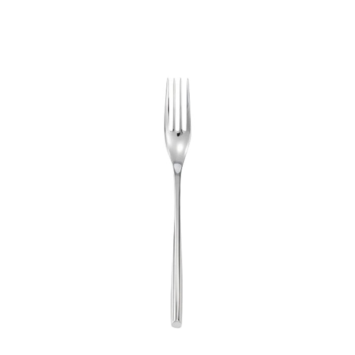 Sambonet bamboo dessert fork 7 3/8 inch - silverplated on 18/10 stainless steel, MPN: 52719-26, 790…