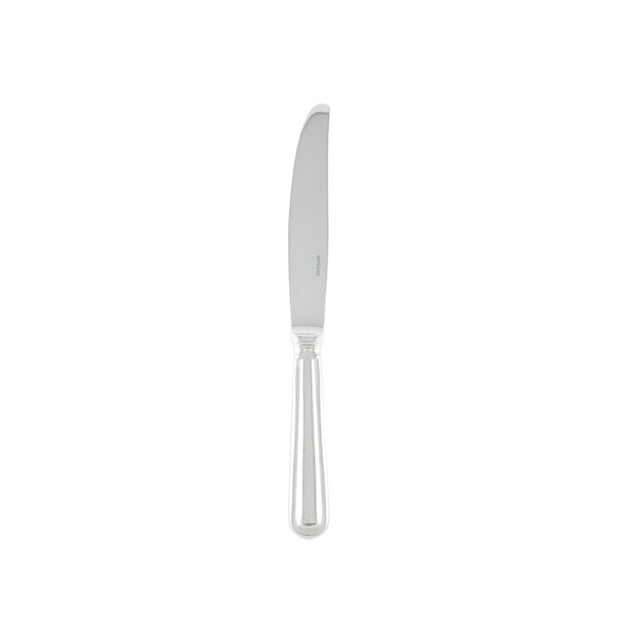 Sambonet contour dessert knife hollow handle 8 1/4 inch - silverplated on 18/10 stainless steel, MP…