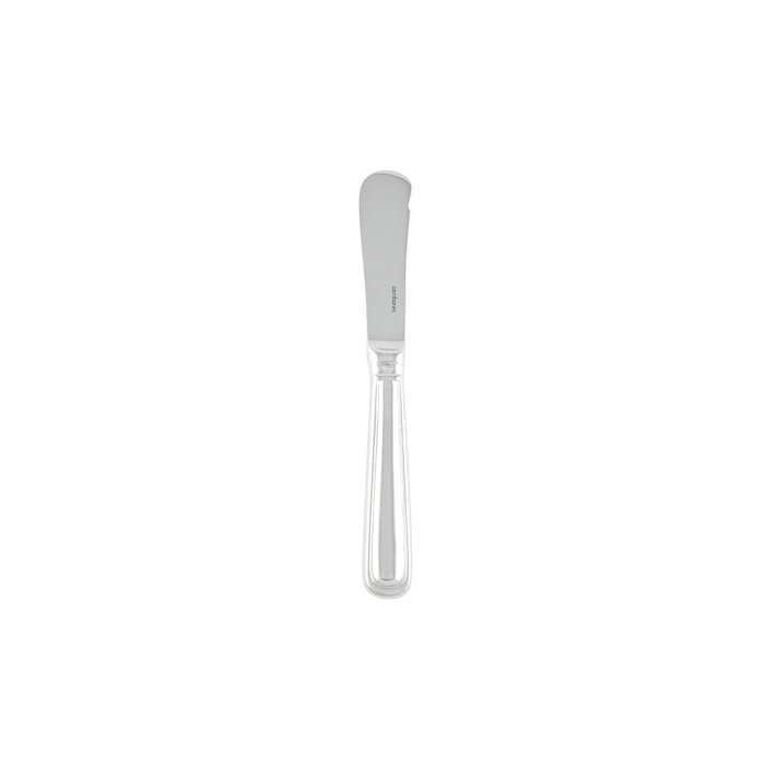 Sambonet contour butter knife hollow handle 7 1/2 inch - silverplated on 18/10 stainless steel
