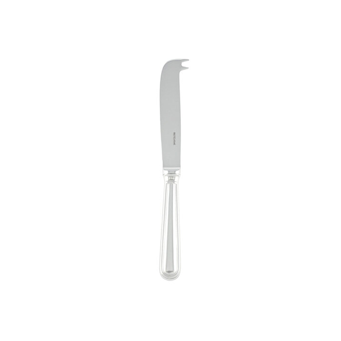 Sambonet contour cheese knife solid handle 8 1/4 inch - silverplated on 18/10 stainless steel, MPN:…