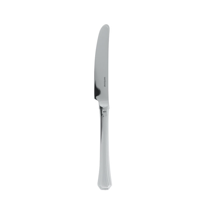Sambonet deco dessert knife hollow handle 8 1/4 inch - silverplated on 18/10 stainless steel, MPN: …