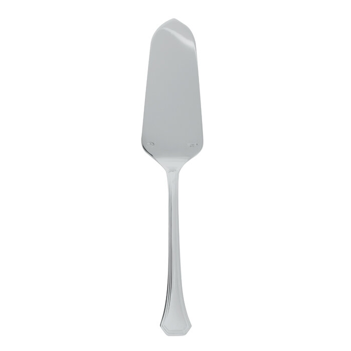 Sambonet deco cake server 9 3/4 inch - silverplated on 18/10 stainless steel