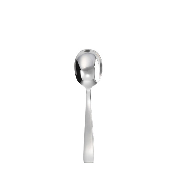 Sambonet gio ponti bouillon spoon 6 7/8 inch - silverplated on 18/10 stainless steel