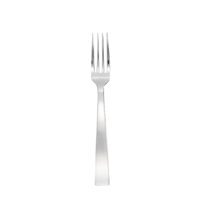 Sambonet gio ponti table fork 8 1/8 inch - silverplated on 18/10 stainless steel, MPN: 52760-08, 79…
