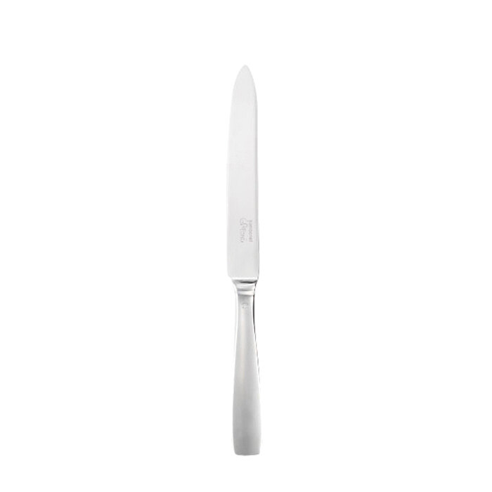 Sambonet gio ponti dessert knife solid handle 8 3/4 inch - silverplated on 18/10 stainless steel, M…