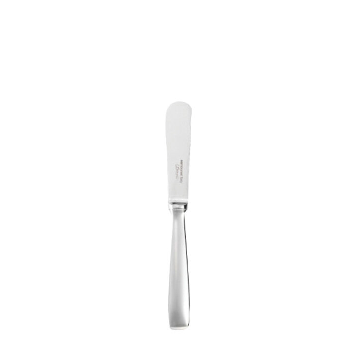 Sambonet gio ponti butter knife hollow handle 7 inch - silverplated on 18/10 stainless steel