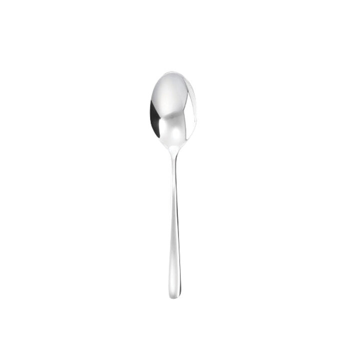 Sambonet hannah moka spoon 4 1/2 inch - silverplated on 18/10 stainless steel