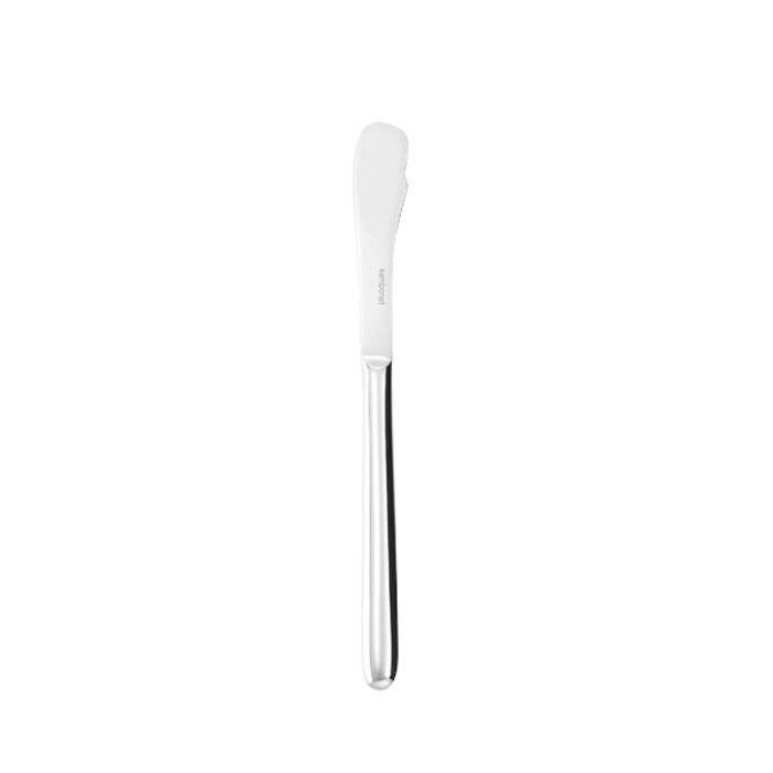 Sambonet hannah butter knife solid handle 7 1/4 inch - silverplated on 18/10 stainless steel