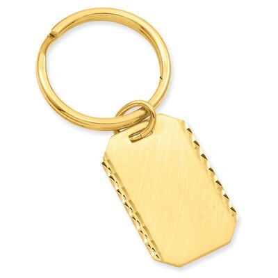 Kelly Waters Swiss Cut Edge Key Ring Gold-plated GL8693, MPN: GL8693, 196904089620