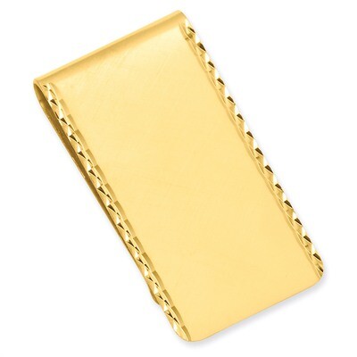 Kelly Waters Swiss Cut Edge Money Clip Gold-plated GL8742, MPN: GL8742, 191101055430