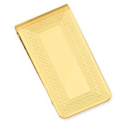 Kelly Waters Patterned Border Money Clip Gold-plated GL8753, MPN: GL8753, 191101055461