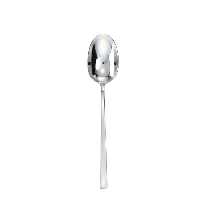 Sambonet linea q table spoon 8 1/4 inch - silverplated on 18/10 stainless steel