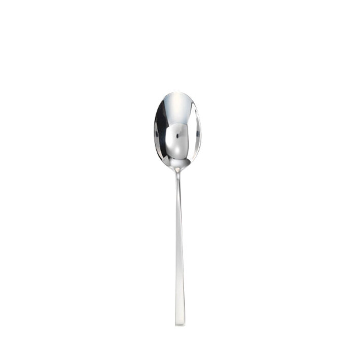 Sambonet linea q dessert spoon 7 1/4 inch - silverplated on 18/10 stainless steel, MPN: 52730-25, 7…