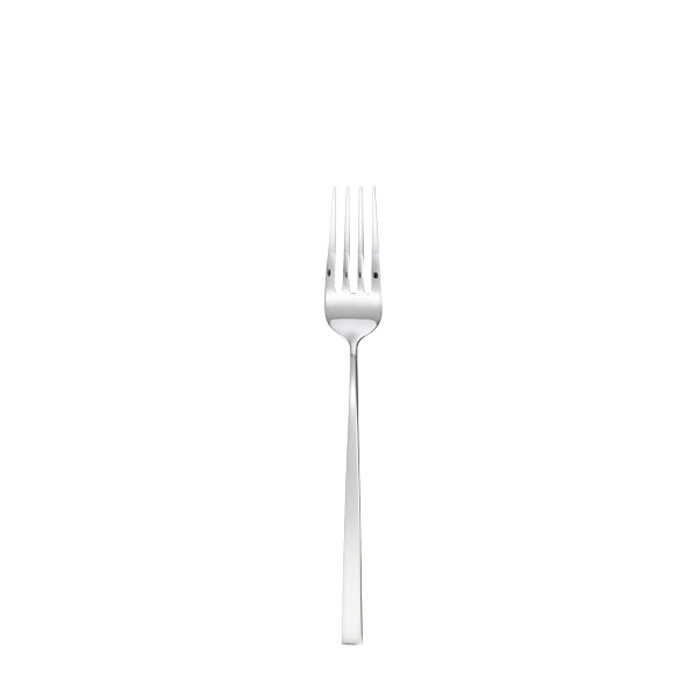 Sambonet linea q dessert fork 7 1/4 inch - silverplated on 18/10 stainless steel, MPN: 52730-26, 79…