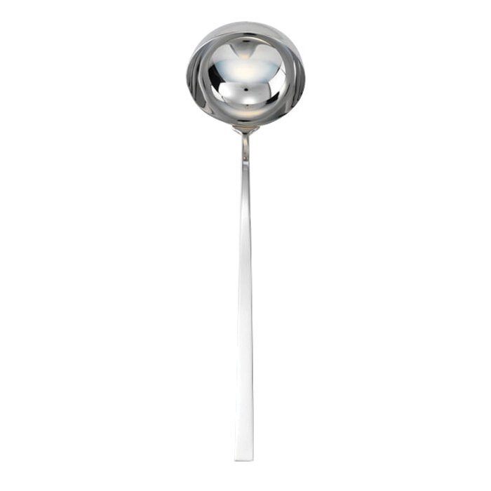 Sambonet linea q soup ladle 11 3/4 inch - silverplated on 18/10 stainless steel, MPN: 52730-40, 790…