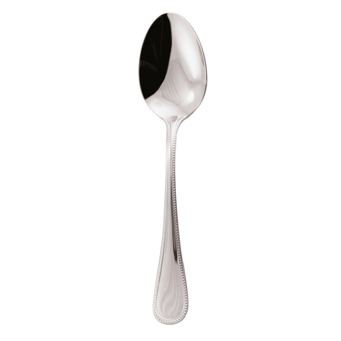 Sambonet perles serving spoon 8 3/4 inch - silverplated on 18/10 stainless steel, MPN: 52702-44, 79…
