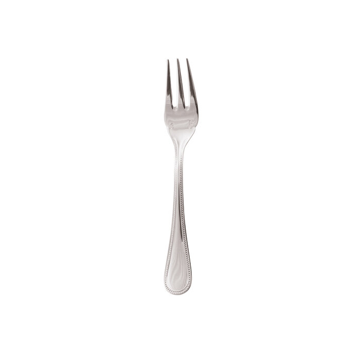 Sambonet perles cake fork 6 1/8 inch - silverplated on 18/10 stainless steel, MPN: 52702-56, 790955…