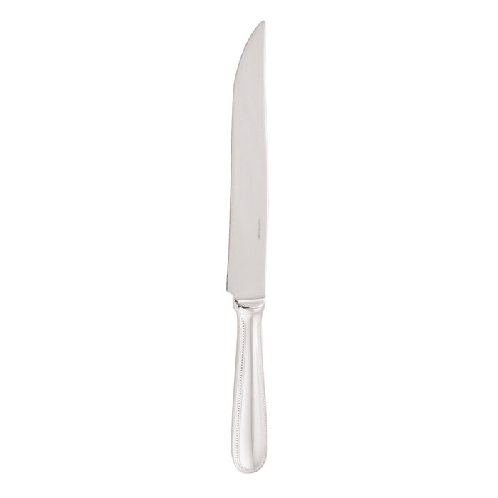 Sambonet perles carving knife 10 5/8 inch - silverplated on 18/10 stainless steel, MPN: 52702-63, 7…