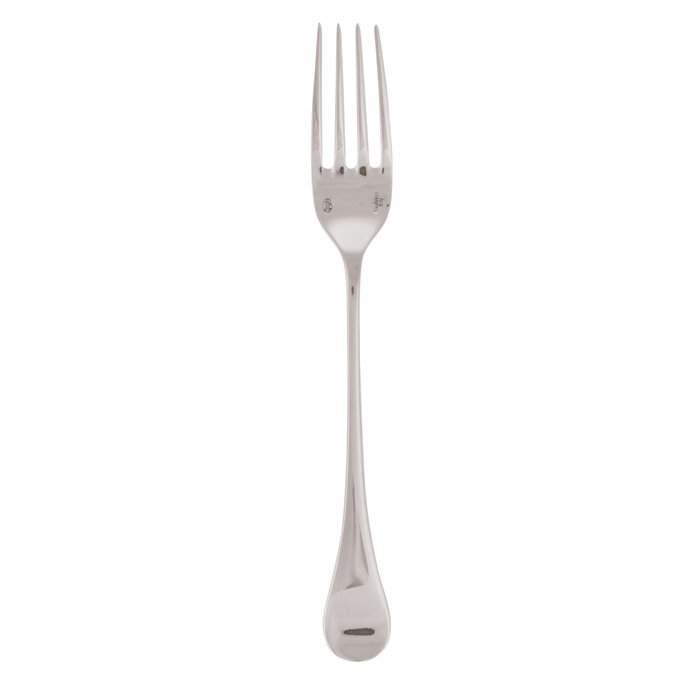 Sambonet queen anne serving fork 8 3/4 inch - silverplated on 18/10 stainless steel, MPN: 52707-45,…