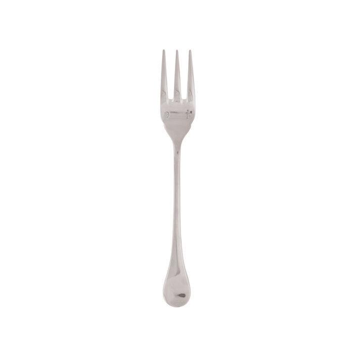 Sambonet queen anne fish fork 7 7/8 inch - silverplated on 18/10 stainless steel, MPN: 52707-49, 79…