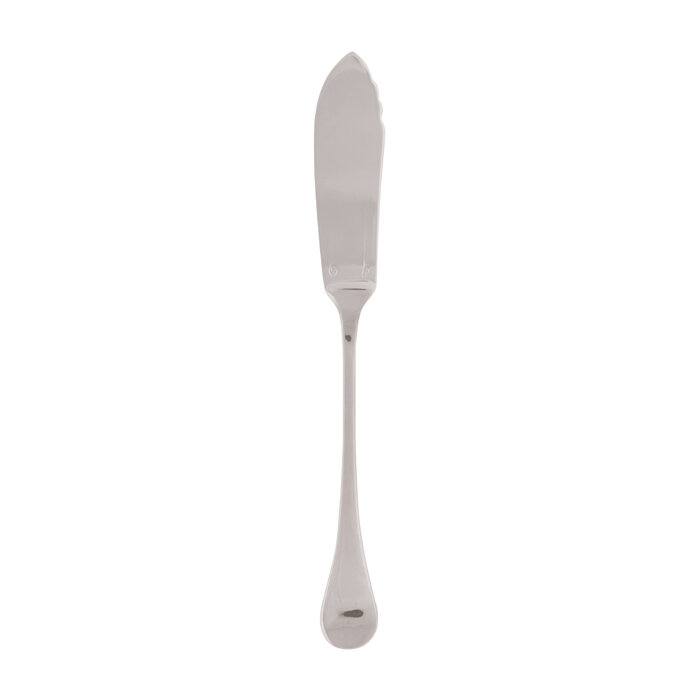 Sambonet queen anne fish knife 7 7/8 inch - silverplated on 18/10 stainless steel, MPN: 52707-50, 7…