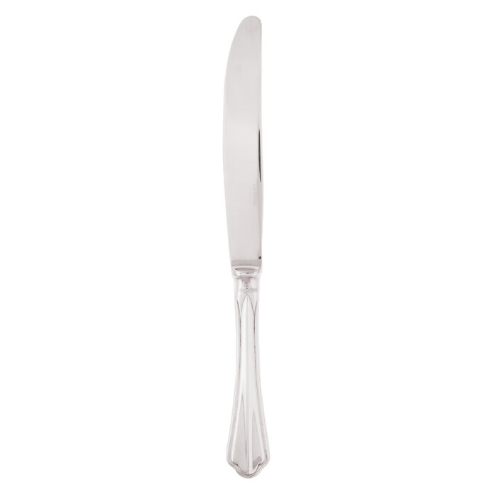 Sambonet rome table knife solid handle 10 1/4 inch - silverplated on 18/10 stainless steel, MPN: 52…