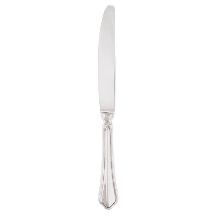 Sambonet rome table knife hollow handle orfevre 10 1/4 inch - silverplated on 18/10 stainless steel…