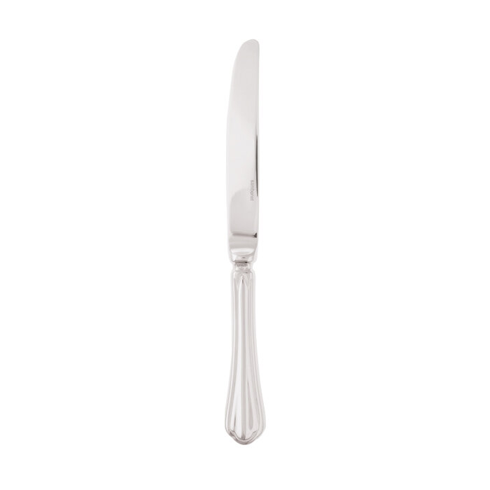 Sambonet rome dessert knife solid handle 8 7/8 inch - silverplated on 18/10 stainless steel, MPN: 5…
