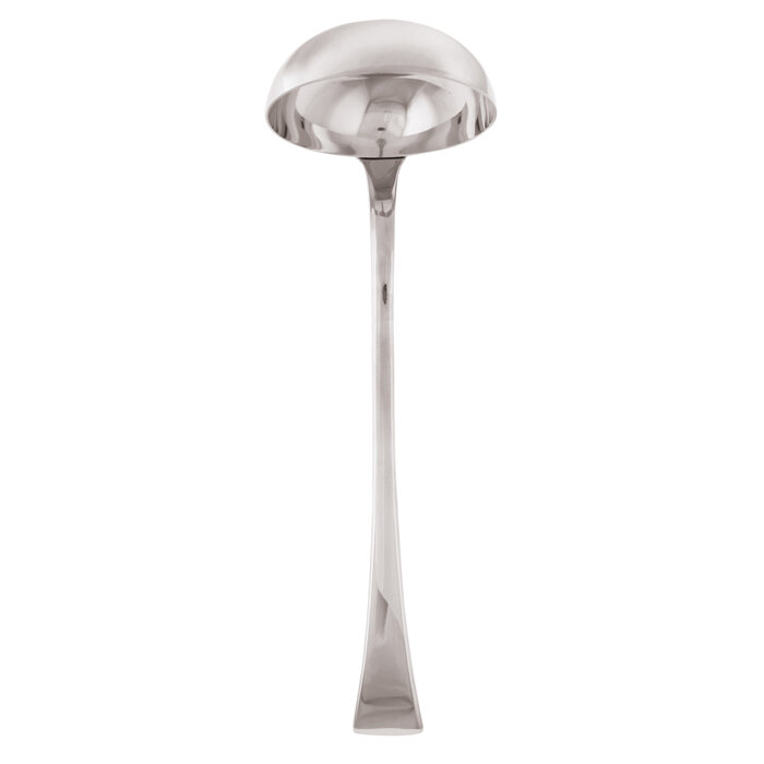 Sambonet triennale soup ladle 10 3/4 inch - silverplated on 18/10 stainless steel, MPN: 52705-40, 7…