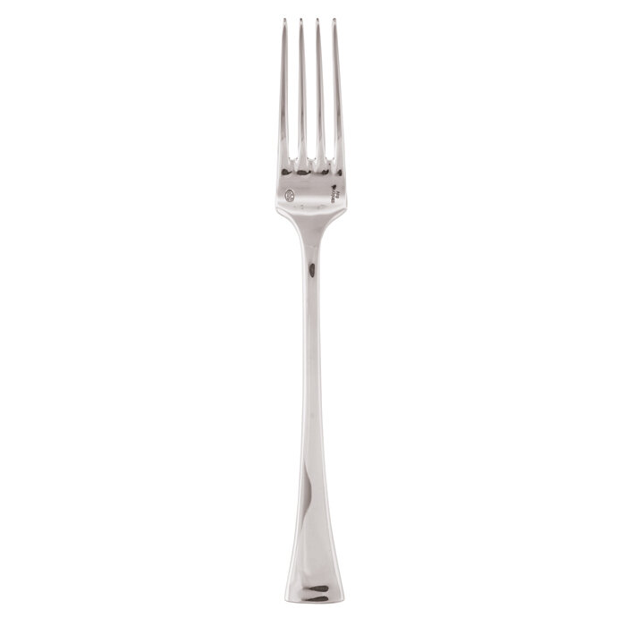 Sambonet triennale salad serving fork 9 3/4 inch - silverplated on 18/10 stainless steel, MPN: 5270…