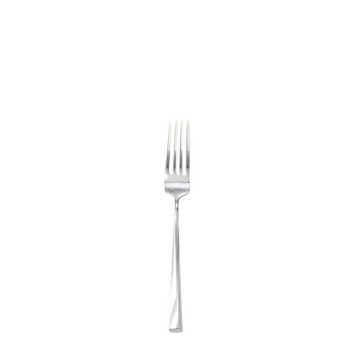 Sambonet twist dessert fork 7 1/4 inch - silverplated on 18/10 stainless steel