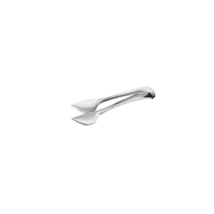Sambonet living ice tong giftboxed 7 1/4 inch - 18/10 stainless steel