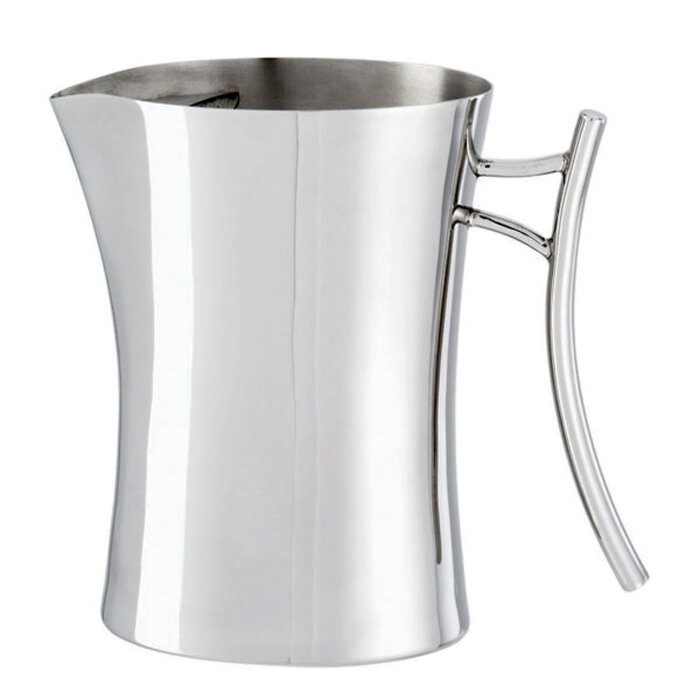 Sambonet bamboo water pitcher with ice guard - 18/10 stainless steel