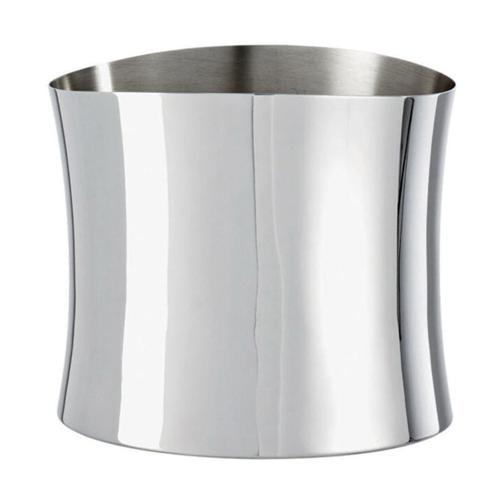 Sambonet bamboo wine cooler 9 1/2 x 7 5/8 inch - 18/10 stainless steel, MPN: 56754-20, 790955269071