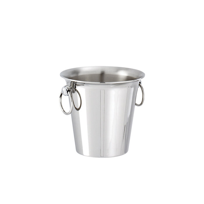 Sambonet elite ice bucket 4 7/8 inch diameter - 18/10 stainless steel