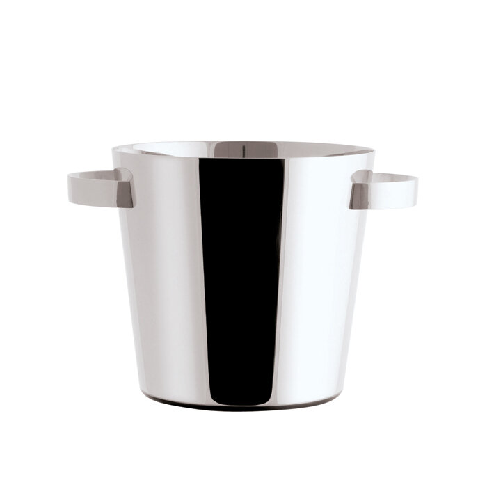 Sambonet linea q ice wine cooler 7 7/8 inch diameter - 18/10 stainless steel, MPN: 56540-20, 790955…