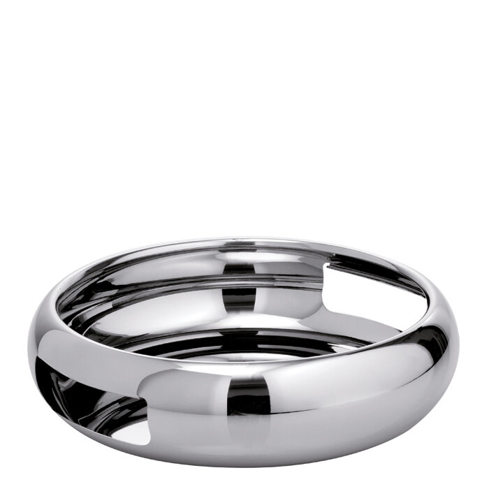 Sambonet sphera bowl tray with handles 12 5/8 inch diameter - 18/10 stainless steel, MPN: 56591-32,…