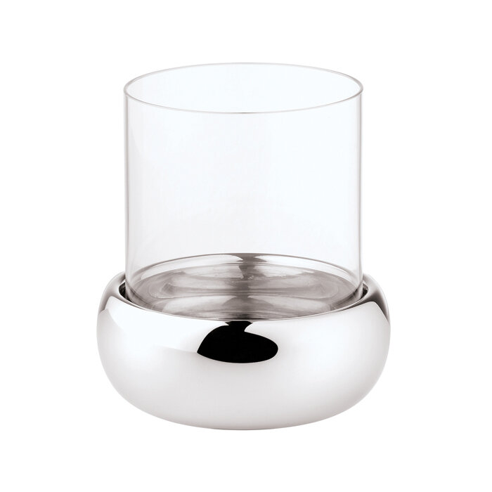 Sambonet home decor sphera candle holder 2 pieces 4 3/4 inch diameter - 18/10 stainless steel, MPN:…