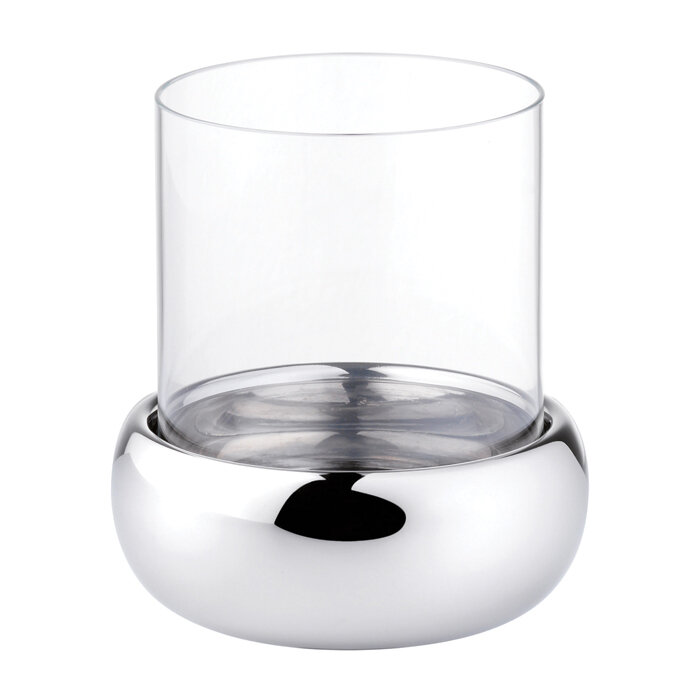 Sambonet home decor spare glass for candle holder - 18/10 stainless steel, MPN: 56597-AA, NA