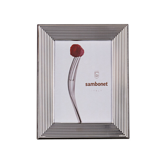 Sambonet more picture frame 5 x 7 inch - silver bilaminate, MPN: 59660L21, 790955969582