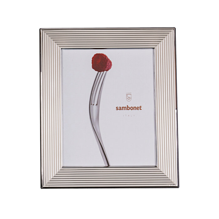 Sambonet more picture frame 7 x 9 1/2 inch - silver bilaminate, MPN: 59660L22, 790955969599