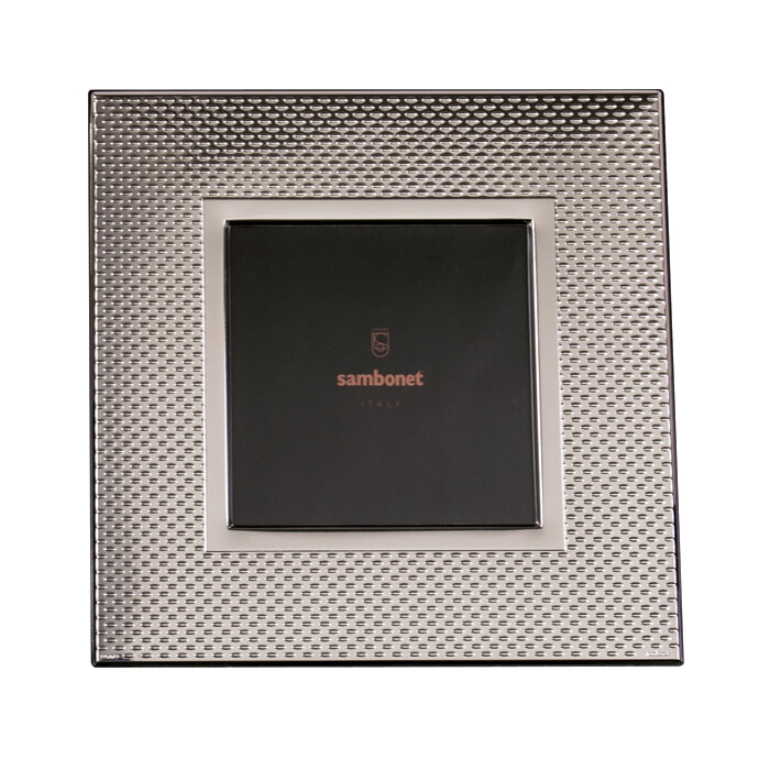 Sambonet dew picture frame 7 x 7 inch - silver bilaminate, MPN: 59660L32, 790955969636
